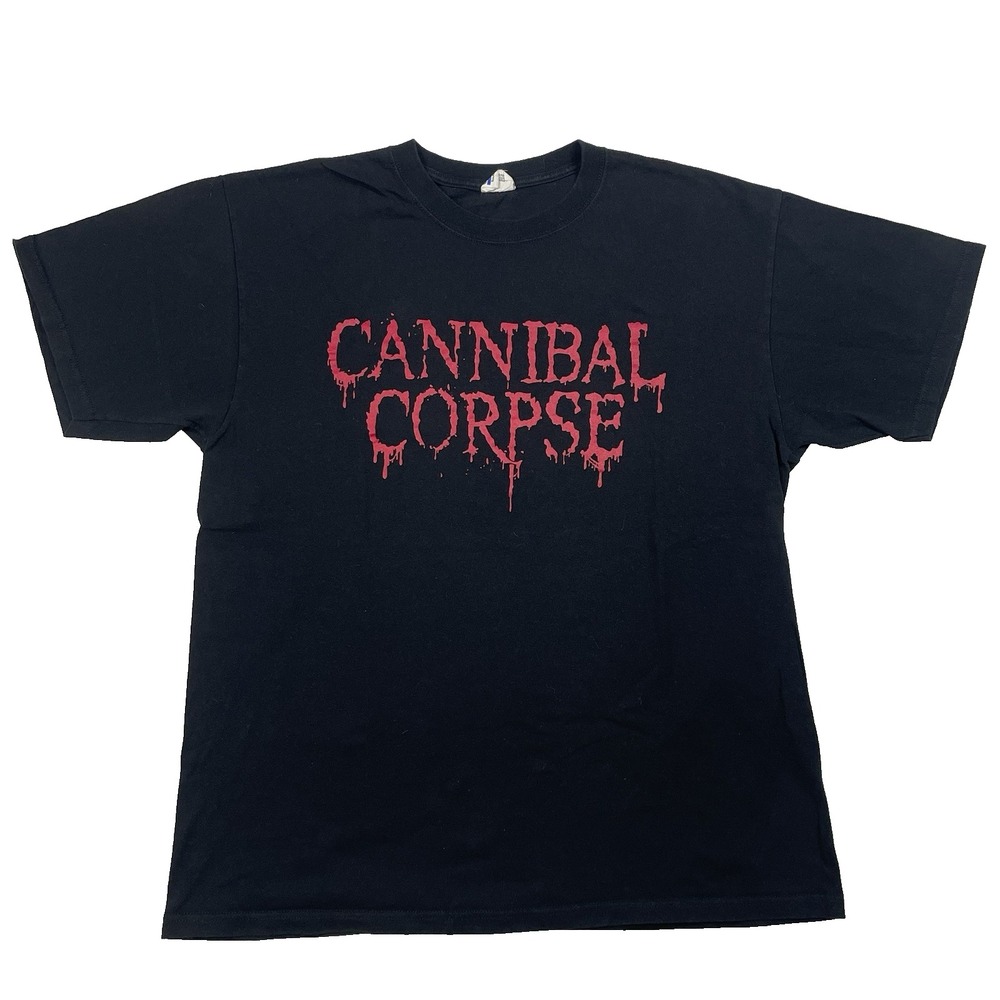 Vtg Cannibal Corpse Tour Shirt XL 2009 Decimation Of The Nation blk Death Metal